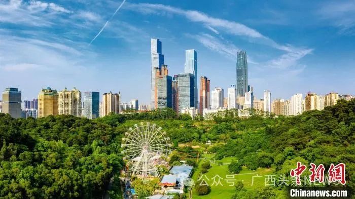 南宁城市风光。 黄维业 摄